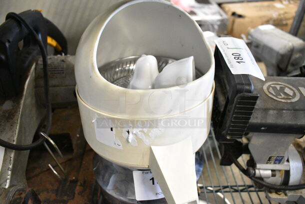 Sunkist 8-R Stainless Steel Commercial Countertop Citrus Juicer. 115 Volts, 1 Phase. Tested and Working! - Image 6 of 7