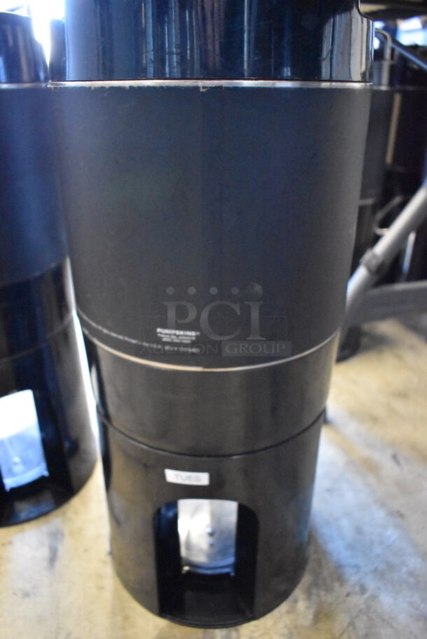2 Black Poly Coffee Satellite Dispensers. 9.5x13x22.5. 2 Times Your Bid! - Image 6 of 6