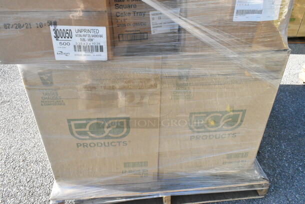 24 BRAND NEW! Boxes Including BonFaire BF5216 Black Insert, 55388-8B Square Cake Tray, 300050 Natural Kraft Deli Sandwich Bag, EP-BHC16-WS . 24 Times Your Bid!  - Image 6 of 6