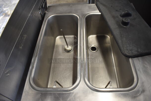 Stoelting Model SF144-38I Stainless Steel Commercial Countertop Air Cooled 2 Flavor w/ Twist Soft Serve Ice Cream Machine. 208-240 Volts, 1 Phase. 22x32x33
 - Image 4 of 6