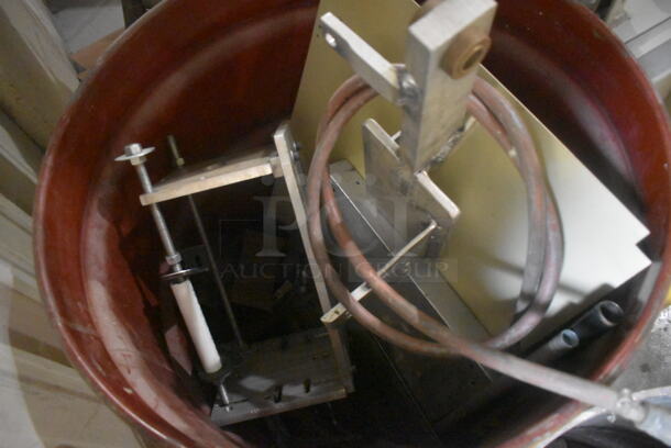 ALL ONE MONEY! Lot of Various Items Gray Barrel, Black Poly Trash Can and Metal Barrel of Various Parts. BUYER MUST REMOVE. - Image 4 of 6