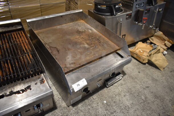 Southbend HDG-24 Stainless Steel Commercial Countertop Natural Gas Powered Flat Top Griddle. - Image 4 of 6