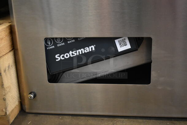 BRAND NEW SCRATCH AND DENT! 2023 Scotsman MC0330SW-1A Stainless Steel Commercial Ice Machine Head. 115 Volts, 1 Phase.  - Image 4 of 6