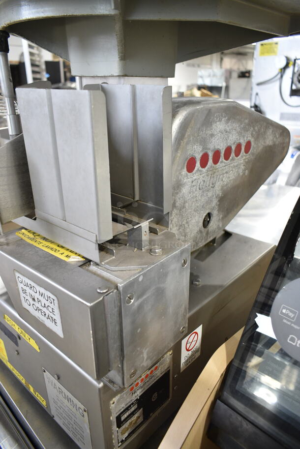 Hollymatic Super Model 54 Metal Commercial Countertop Patty Former. 115 Volts, 1 Phase. Tested and Powers On But Parts Do Not Move - Image 5 of 12