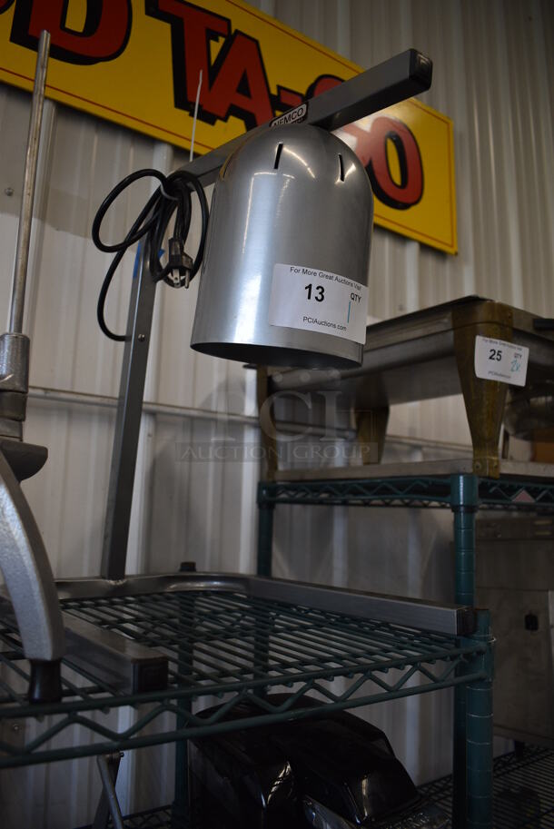 Nemco Metal Commercial Countertop Warming Lamp. 14x19x19. Tested and Does Not Power On - Image 3 of 4