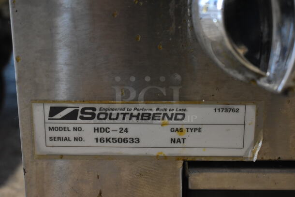 Southbend HDC-24 Stainless Steel Commercial Countertop Natural Gas Powered Charbroiler Grill. - Image 5 of 5