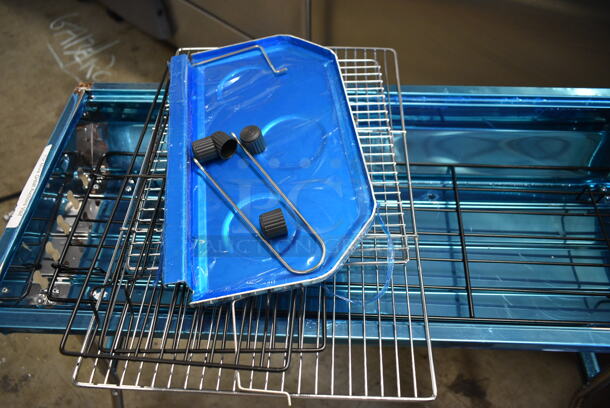 BRAND NEW SCRATCH AND DENT! Metal Portable Folding Charcoal BBQ Grill - Image 6 of 10