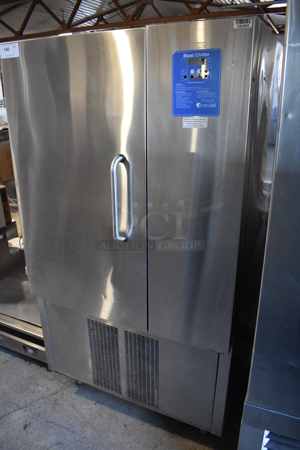 2014 Randell BC-18 Stainless Steel Commercial Floor Style Blast Chiller. 115/230 Volts, 1 Phase. 40x36x71