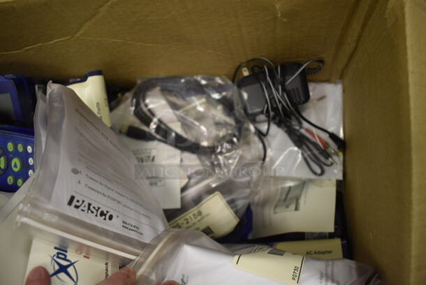 ALL ONE MONEY! Lot of Xplorer GLX Pasco Graphing Loggers, Tripod Stands and Digital Adapter. (Main Building)  - Image 8 of 8