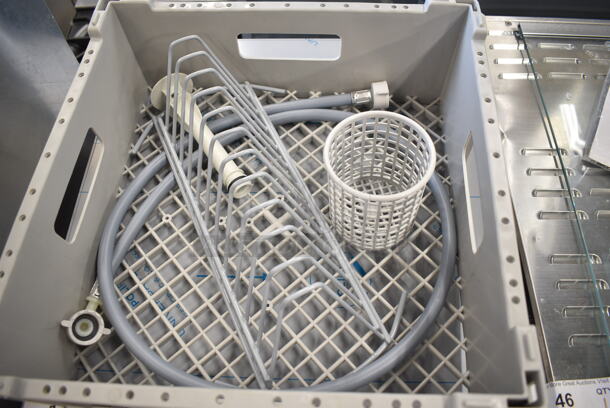 BRAND NEW SCRATCH AND DENT! 2023 Noble 495HTGW22 Stainless Steel Commercial Undercounter High-Temperature Underbar Glass Washer. 208/240 Volts, 1 Phase. - Image 3 of 8