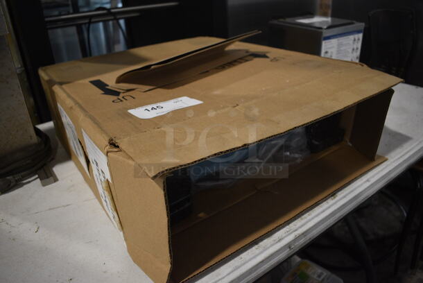 BRAND NEW IN BOX! Metal Cash Drawer w/ Stainless Steel Face. 16x17x5 - Image 4 of 4