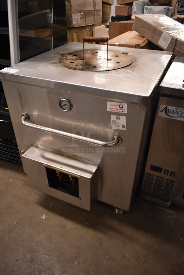 Stainless Steel Commercial Tandoor Tandoori Oven on Commercial Casters.  - Image 2 of 8