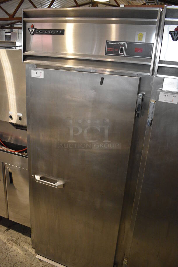 Victory RISA-1D-S7 Stainless Steel Commercial Single Door Roll In Rack Cooler. 115 Volts, 1 Phase. 36x34x84. Tested and Powers On But Does Not Get Cold - Image 2 of 8