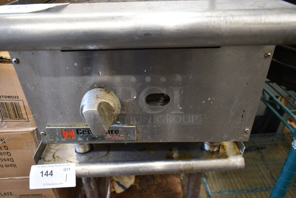Cecilware Pro Stainless Steel Commercial Countertop Natural Gas Powered Flat Top Griddle. - Image 4 of 5