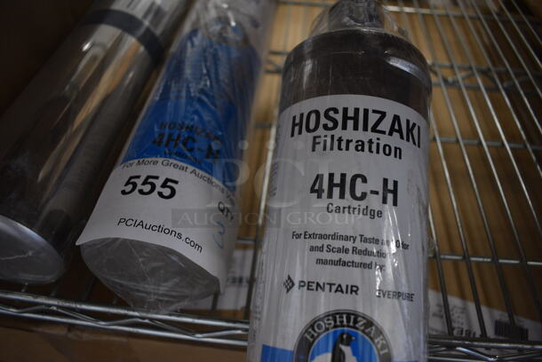 ALL ONE MONEY! Lot of 3 BRAND NEW! Water Filtration Cartridges; 2 Hoshizaki 4HC-H and 1 Pentair Everpure i2000. Includes 3x3x15 - Image 3 of 5
