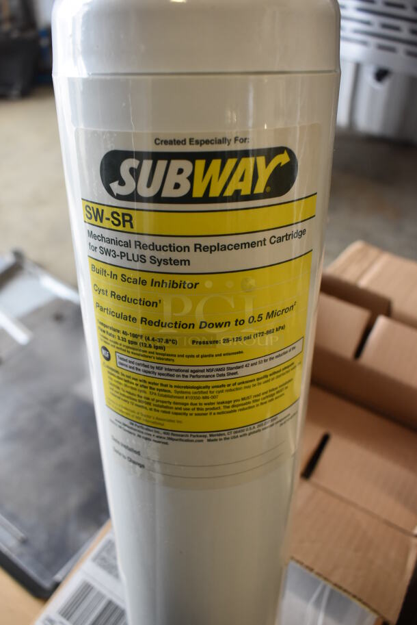 2 BRAND NEW! Boxes of 3 3M SW3-PLUS Water Filtration Cartridges. 4x4x21. 2 Times Your Bid! - Image 4 of 6