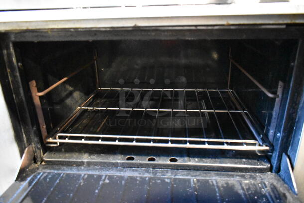 Garland SunFire SY-6-28 Stainless Steel Commercial Natural Gas Powered 6 Burner Range w/ Oven. Comes w/ 3 Gas Hoses. - Image 5 of 7