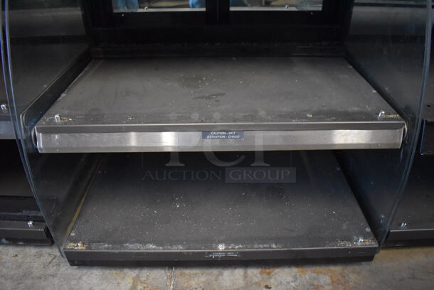 Metal Commercial Countertop Heated 2 Tier Display Case Merchandiser. 26x21x28.5. Cannot Test Due To Plug Style - Image 4 of 4