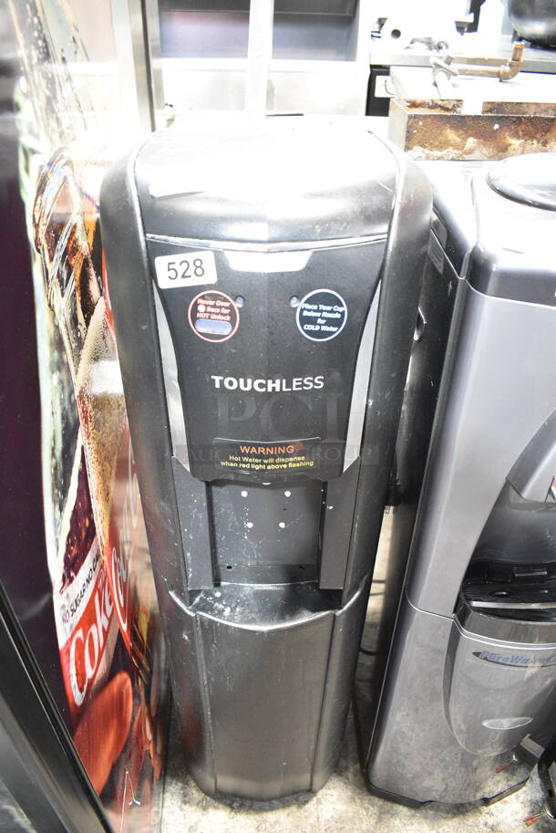 Metal Floor Style Touchless Water Cooler. Cannot Test Due To Cut Power Cord - Image 1 of 3