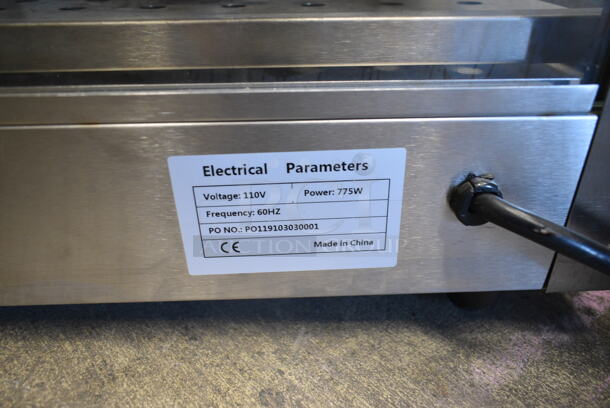 Stainless Steel Commercial Countertop Heated Display Case Merchandiser. Tested and Working! - Image 6 of 6