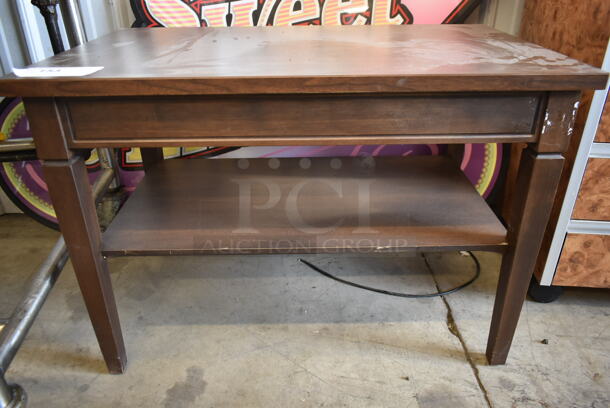 Wood Pattern Coffee Table. - Image 3 of 3