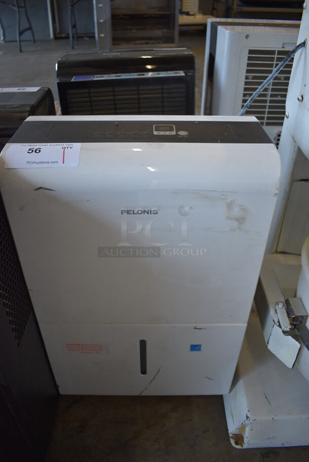 Pelonis PAD40C1AWT Metal Dehumidifier. 110 Volts, 1 Phase. 15.5x11.5x24. Tested and Working!