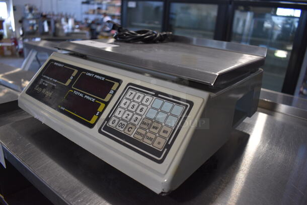 PC-100 Countertop Food Portioning Scale. 14x15x7. Tested and Working! - Image 2 of 5