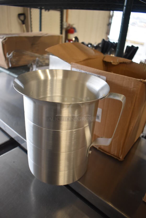 BRAND NEW IN BOX! Winco AM-4 Metal Pitcher. 9x7.5x9 - Image 3 of 4