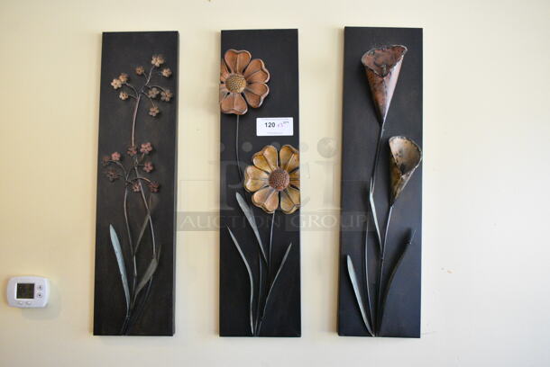 3 Pictures of Flowers. 3 Times Your Bid! (booth room)  - Image 1 of 4