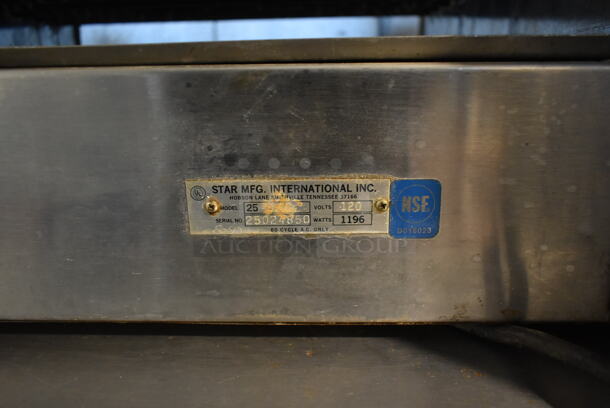 Star 25 Stainless Steel Commercial Countertop Hot Dog Roller. 120 Volts, 1 Phase. Tested and Working! - Image 4 of 4