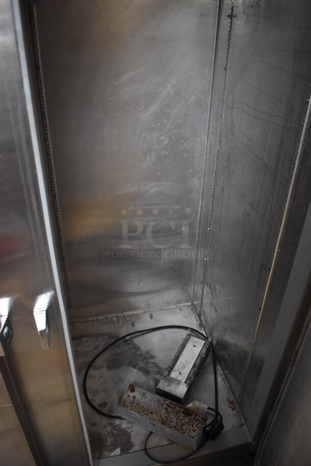 Continental 2FE Stainless Steel Commercial 2 Door Reach In Freezer on Commercial Casters. 115 Volts, 1 Phase. 54x36x82. Tested and Powers On But Temps at 24 Degrees - Image 3 of 7