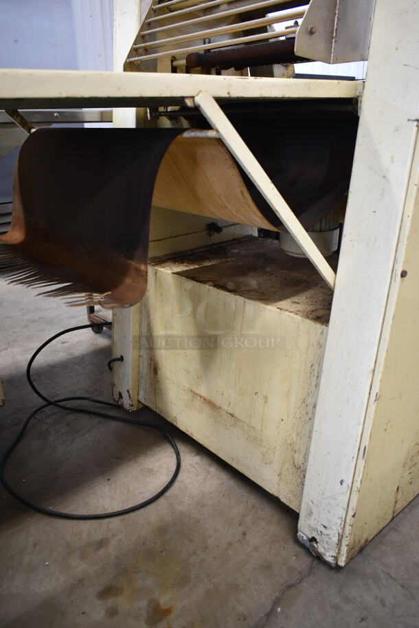 Ostali Metal Commercial Floor Style Reversible Dough Sheeter on Commercial Casters. 220 Volts. - Image 10 of 12