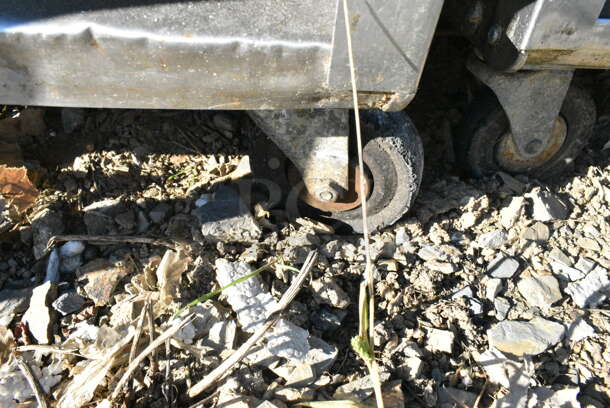 3 Various Metal Items Including Table and Two 3 Tier Carts. Includes 16x27x32, 27x32x27, 15x31x34. 3 Times Your Bid!  - Image 7 of 9