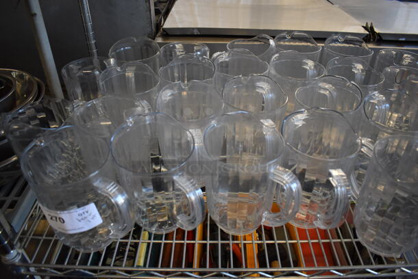 ALL ONE MONEY! Tier Lot of Various Items Including Metal Chafing Dish and Poly Pitchers - Image 7 of 7