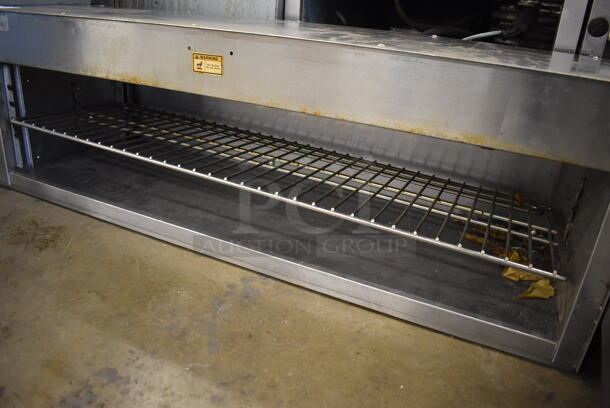 Standex CMW-48 Stainless Steel Commercial Cheese Melter. 208 Volts, 1 Phase. 49.5x17x16 - Image 3 of 6