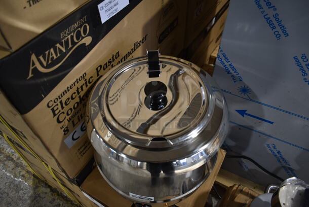 BRAND NEW SCRATCH AND DENT! KoolMore SK-SS-3G Stainless Steel Commercial Countertop Soup Kettle Food Warmer. 110 Volts, 1 Phase. Tested and Working! - Image 4 of 6