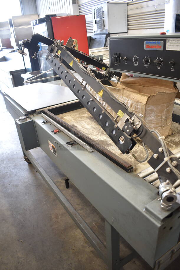 Shanklin S24BL Metal Commercial Floor Style Heat Sealer. 208 Volts, 1 Phase.  - Image 7 of 11