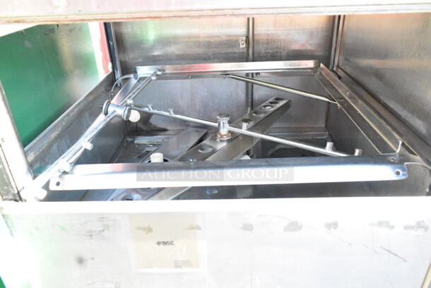 Champion DHBC-M5 Stainless Steel Commercial Corner Pass Through Dishwasher. 208 Volts, 3 Phase.  - Image 4 of 6