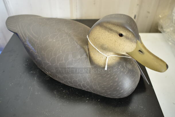 Hand Carved Duck Decoy signed by Award Winning Artist, Ken Scheimreif - Image 2 of 7