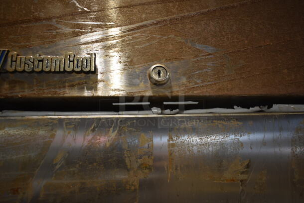 CustomCool RIRISC Stainless Steel Commercial Single Door Reach In Unit. 115 Volts, 1 Phase. Tested and Powers On But Does Not Get Cold - Image 4 of 6