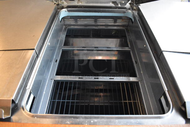 2017 Delfield Model 4472N-30M-M479 Stainless Steel Commercial Prep Table w/ Cutting Board on Commercial Casters. 115 Volts, 1 Phase. 72x32x37. Tested and Working! - Image 4 of 9