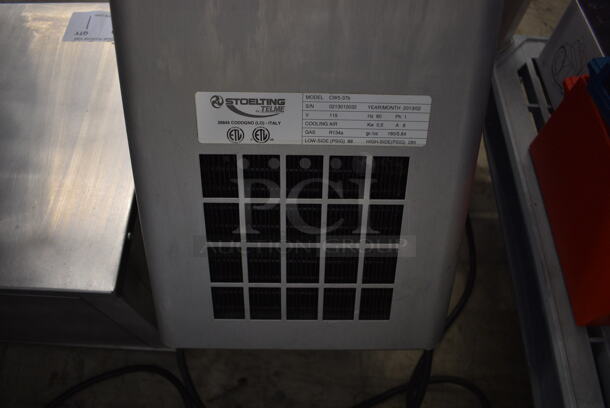 2013 Stoelting CW5-37b Stainless Steel Commercial Countertop Air Cooled Whipped Cream Dispenser. 115 Volts, 1 Phase. 10x23x19 - Image 7 of 7