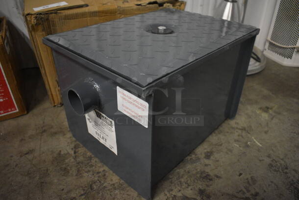 BRAND NEW IN BOX! Watts Model WD-1 Metal Commercial Grease Trap. 13x19x12