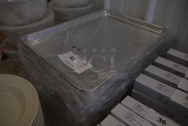 19 BRAND NEW! 19 Metal Half Size Baking Pans. 13x18x1. 19 Times Your Bid! - Image 2 of 3