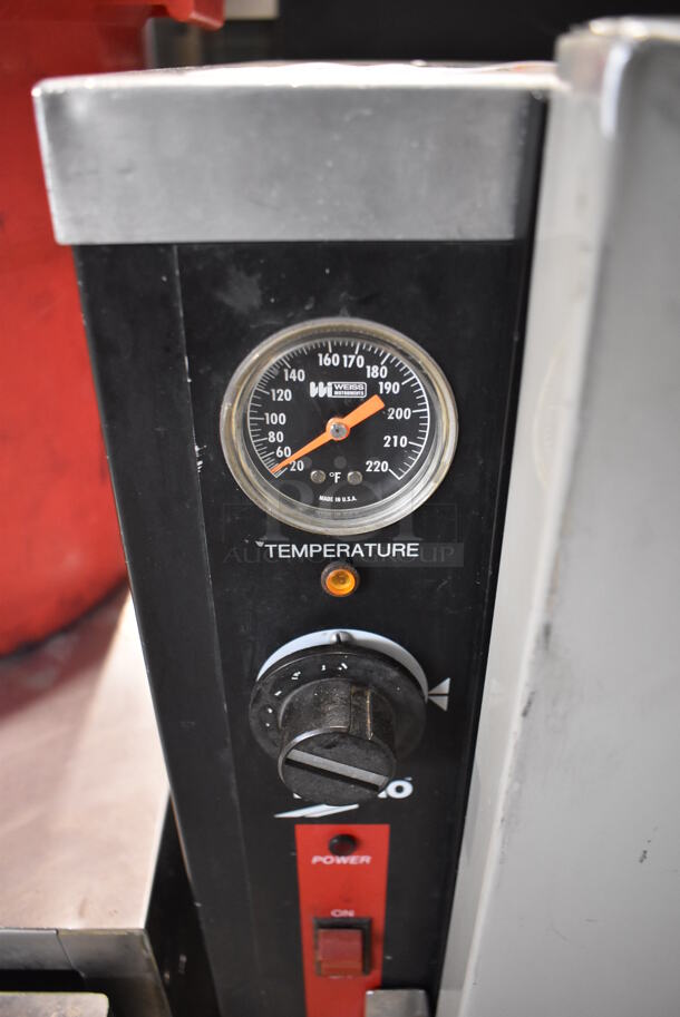 Metro C190 Metal Commercial Heated Holding Cabinet on Commercial Casters. 115 Volts, 1 Phase. 29x30x27.5. Tested and Working! - Image 4 of 7