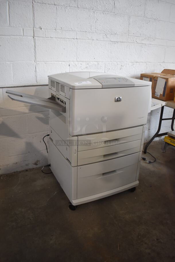 HP LaserJet 8040dn Floor Style Printer. 100-127 Volts, 1 Phase. 29x25x40 - Image 2 of 12