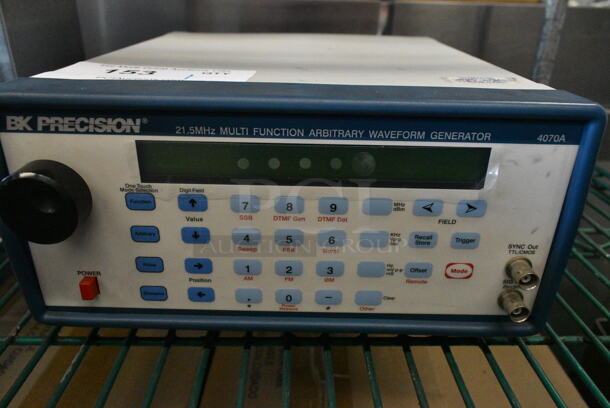 BK Precision 4070A Multi Function Arbitrary Waveform Generator.  - Image 3 of 5
