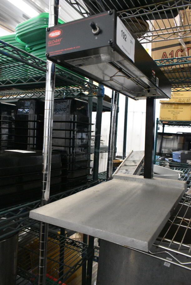 Hatco GRFFB Metal Commercial Countertop Food Warming Lamp. 120 Volts, 1 Phase. Tested and Working! - Image 1 of 5