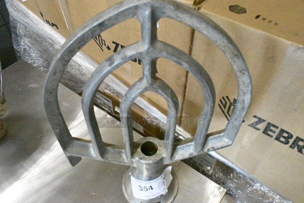 Metal Commercial Paddle Attachment for Hobart Mixer.  - Image 3 of 6