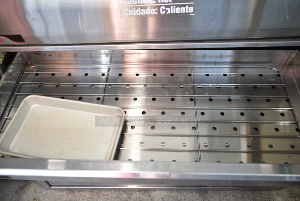 3 Stainless Steel Commercial Single Drawer Warming Drawers; Two APW Wyott BWD-75N and One Hatco HDW-1. 208 Volts, 1 Phase. 3 Times Your Bid! Tested and Working! - Image 4 of 8